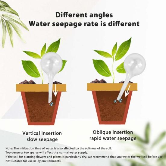 Plant Self Watering Bulb Planter Insert Automatic Watering Device Home Gardening