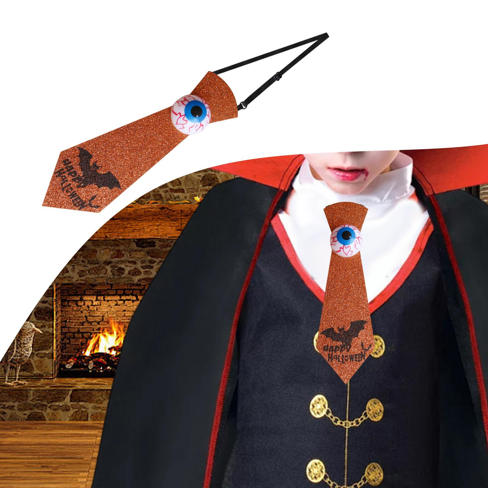 

Хэллоуин Аксессуары для галстука для бара Праздник Косплей Рейв золотой