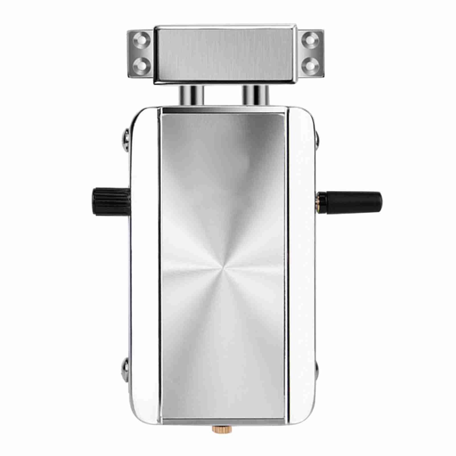 

Home Door Lock Kit Remote Control Keyless Entry Electronic Lock Smart Wireless Anti theft Deadbolt Access Control with 2 Remote Control серебряный