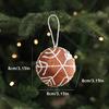 Christmas Ornaments 3D Foam Gingerbread/Star/Candy Cane Christmas Decoration Sticky Powder Hanging Decor for Xmas Tree