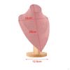Jewelry Display Mannequin Bust Chain Stand Pendant Holder for Organizing