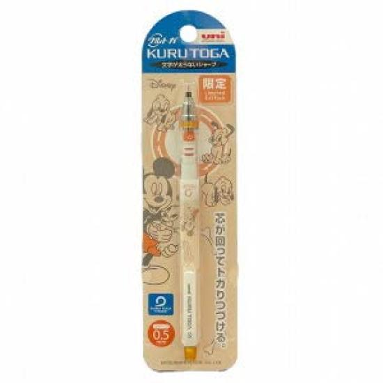 Mitsubishi Pencil Ограниченная серия Disney Kuru Toga Микки щенок 0,5 мм