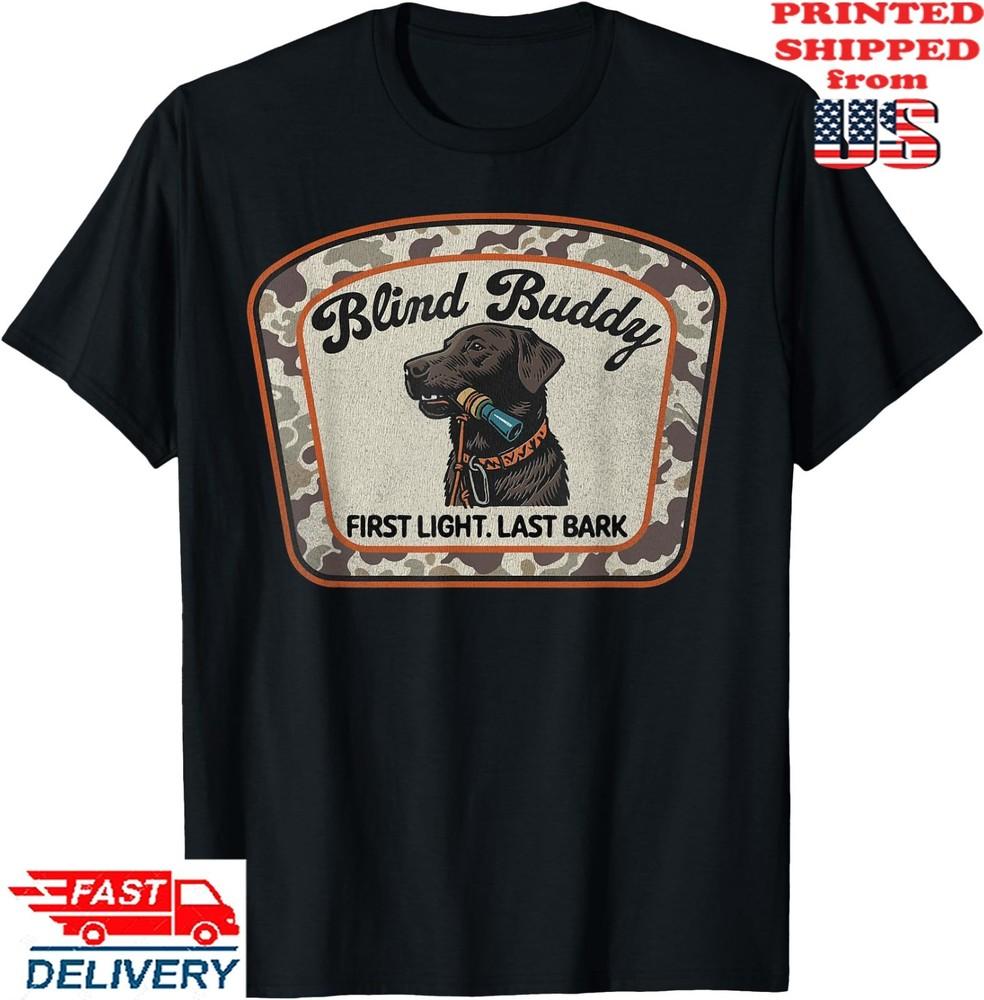 Local Boy Blind Buddy Duck Dog Hunter Camo First T-Shirt, Unisex Tee Unisex T-Shirt XXXXL
