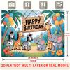 Party Backdrop Birthday Photo Booth Background Wall Decor