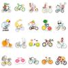50 Sporty Cute Cartoon Car Laptop Suitcase Water Cup Doodle Decoration Stickers