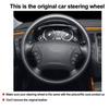2005-2010 Hyundai Azera Sonata NF NFC Leather Hand Sewing Car Steering Wheel Cover | Leather