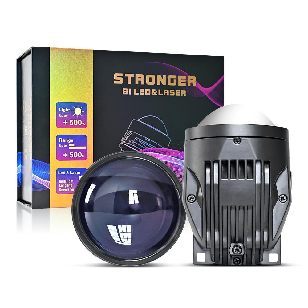 

3-дюймовая светодиодная линза противотуманной фары Водонепроницаемая Автомобильная Мотоциклетная Универсальная 12 В Ближний Свет 60 Вт Высокая Мощность Супер Яркая Фара Белый Свет for Universal car