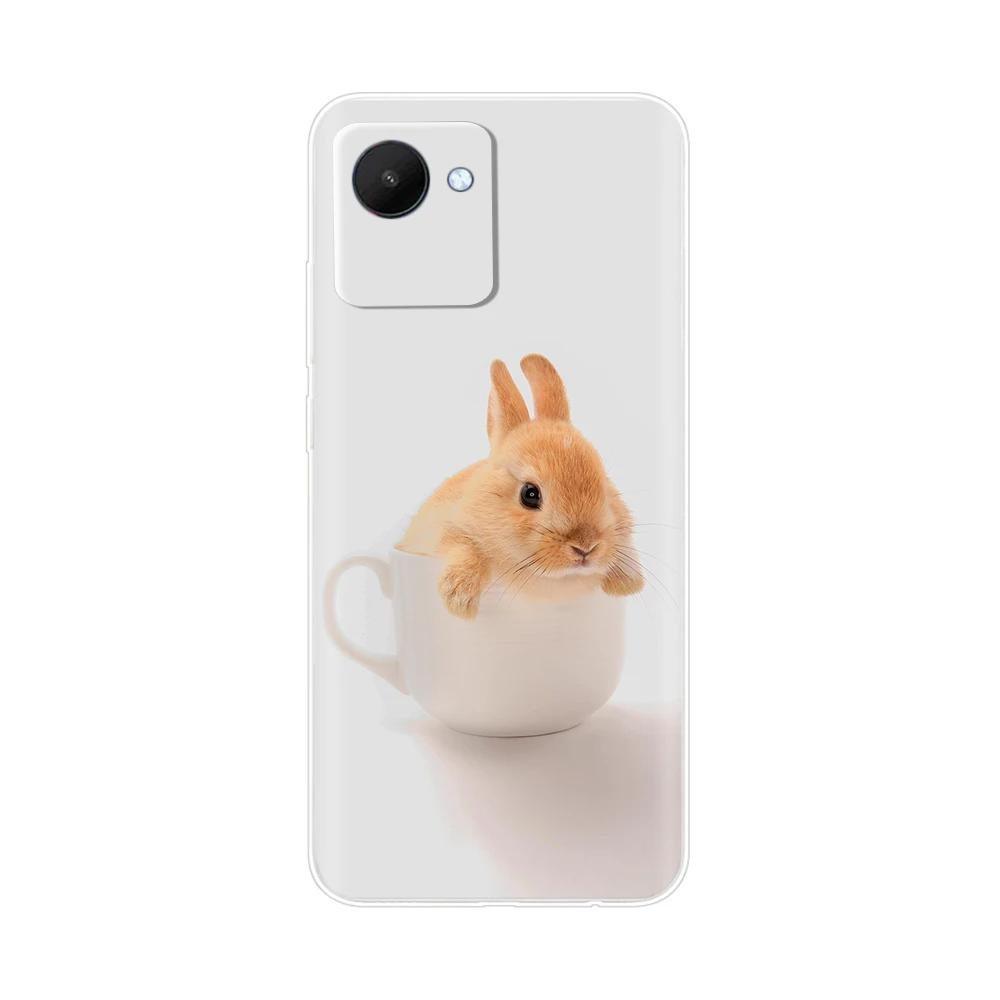 Etui Torba na Telefon Komórkowy Do Realme C30 Etui RealmeC30S Pokrowiec Do OPPO Realme C30S C30 s RealmeC30 Miękki Przezroczysty Silikonowy Tylny Pokrowiec
