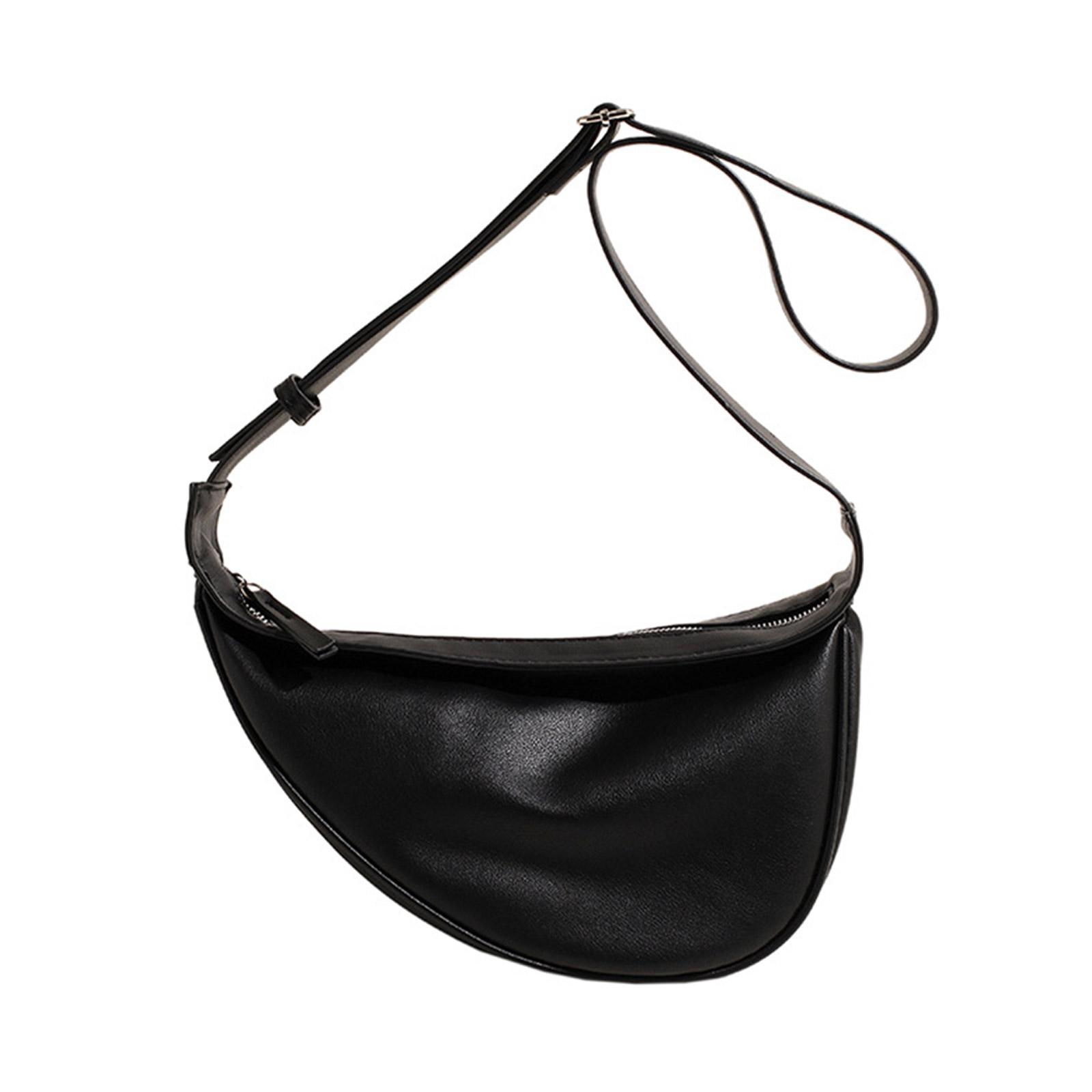 

Сумка через плечо, универсальная, модная, сумка подмышкой, искусственная кожа, сумка подмышкой для девушек и женщин, универсальная, модная, сумка через плечо чёрный