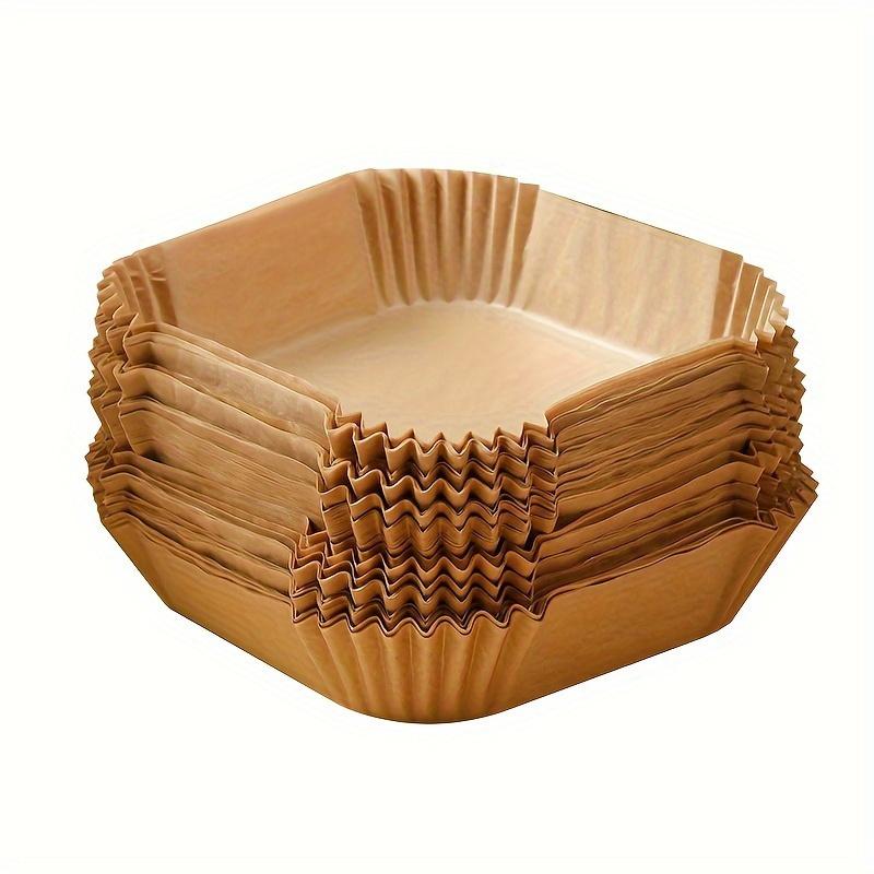 100pcs Non-Stick Air Fryer Liners, Hexagonal Paper Sheets For Baking, Roasting & Microwave   Easy Cleanup Use Air Fryer Accessories