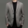 2026 Autumn/Winter Luxury Wool Blend Men's Casual Suit - Double-faced Cashmere Jacket