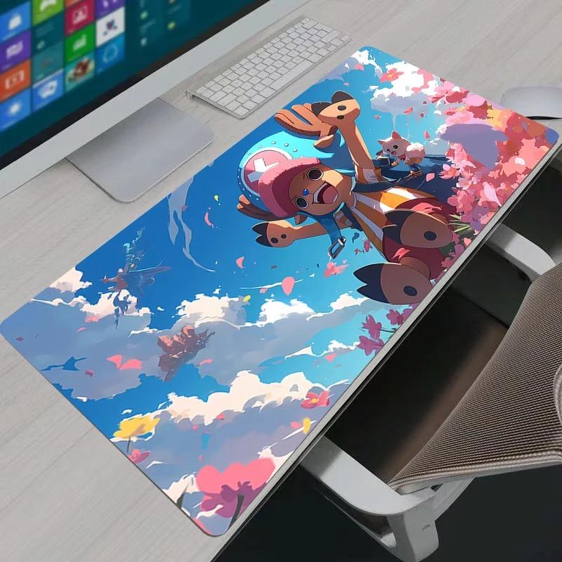 

Large Mouse Pad Office Computer One Piece Tony Tony Chopper Desk Mat Table Keyboard Laptop Carpet Accessories Gaming Mousepad 30x60x0.2cm