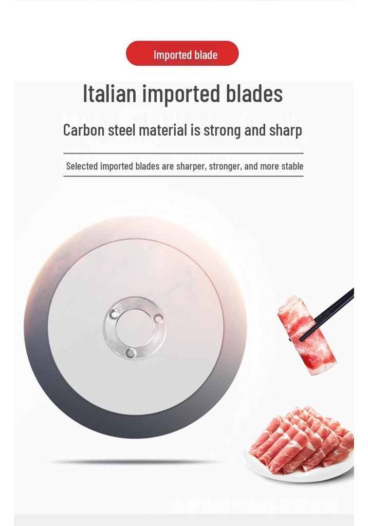 Fully Automatic Electric Meat Slicer for Beef and Mutton Rolls