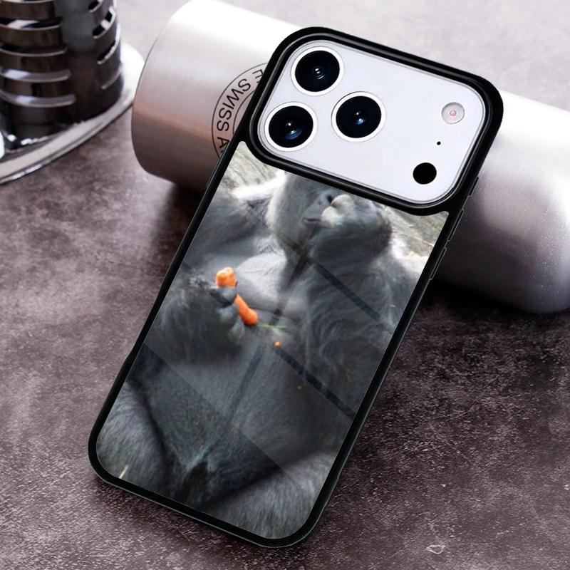 CUTE ORANGUTAN Monkey BABY 2 Phone Case For iPhone 17 16 15 14 13 12 11 Pro Max Plus 17Air Soft Silicone Cover