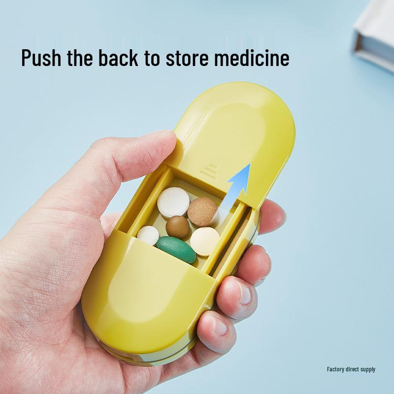 Portable 304 Stainless Steel Pill Cutter and Divider