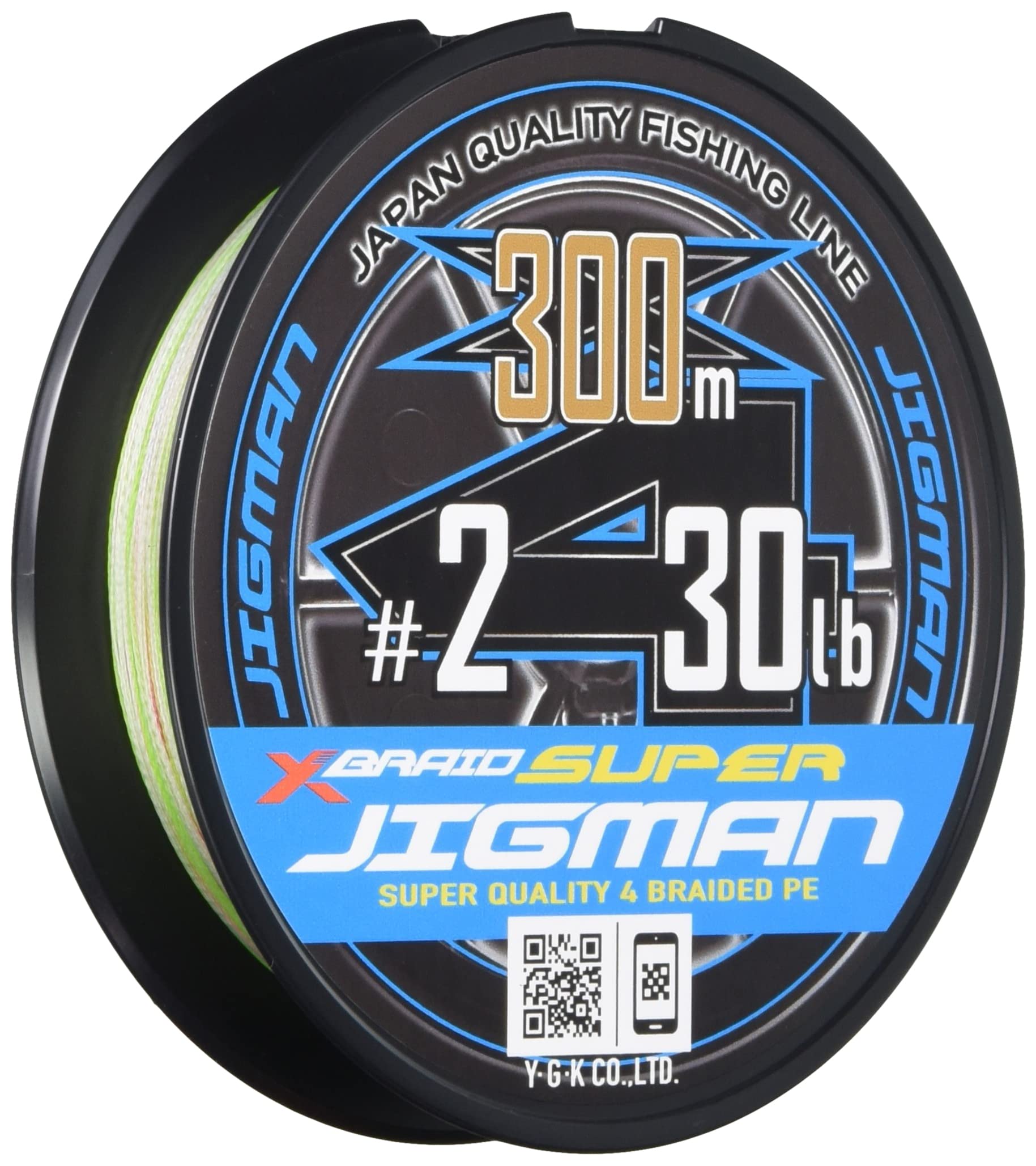 Super Jigman X4 300m 30lb 5 Colors X-Braid #2