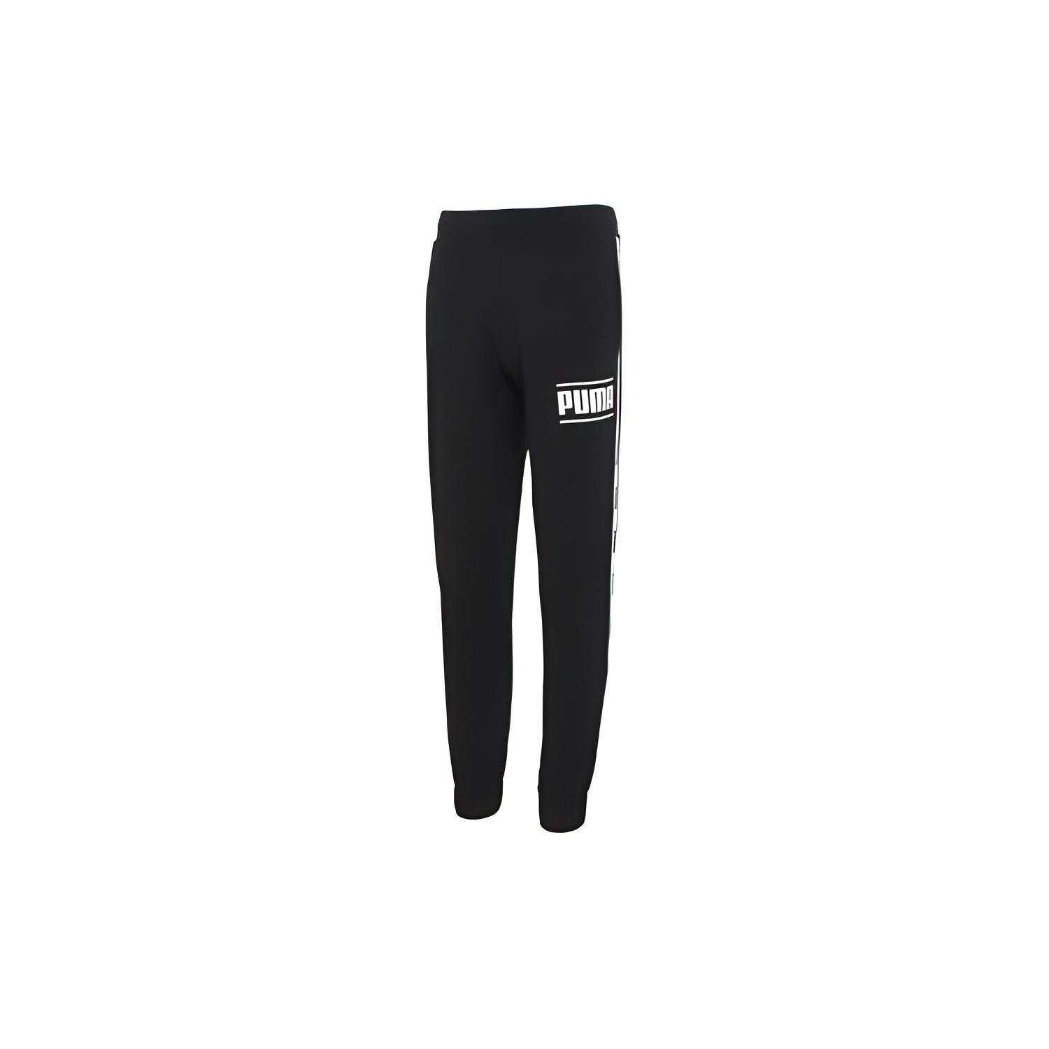 PUMA SS21 Logo Sports Pants Black Men s 847589-01 M