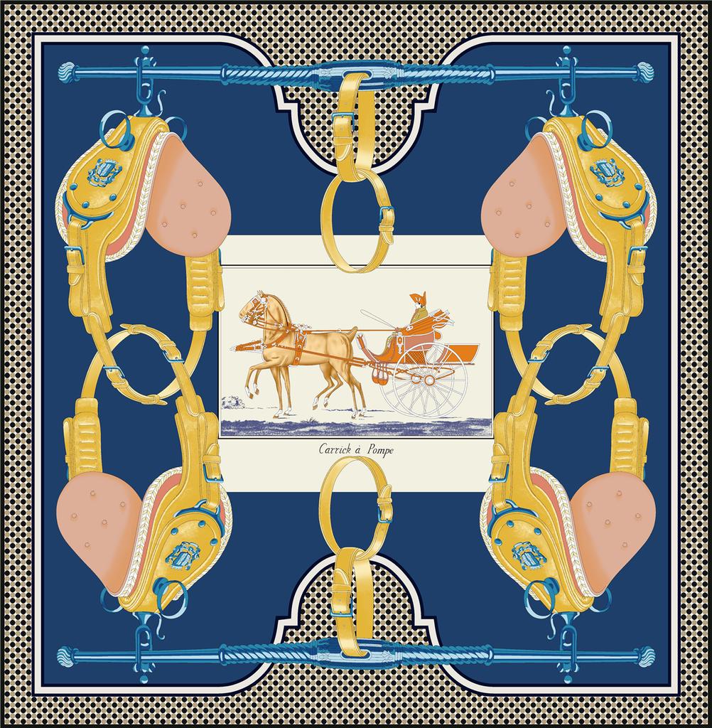 Lenço de Seda Sarja Animal Cavalo 90cm Xale de Moda Marca de Luxo Lenço Quadrado Hijab Feminino Bandana Foulard Lenço de Pescoço Lenços de Cabeça