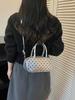 2026 Fashionable Polka Dot Versatile Crossbody & Shoulder Handheld Bag for Women