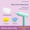 Multifunctional Electric Shoe Cleaning Brush with Soft Bristles for Safe, Automated Shoe Care
