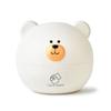Tissue Holder PP Nordic Bear Shape Multifunctional Tissue Box Home Decoration for Desktop Table Living Room