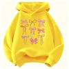 Pink Color Bow Design Hoodie Children's Sweatshirt for Boys Girls Autumn Casual