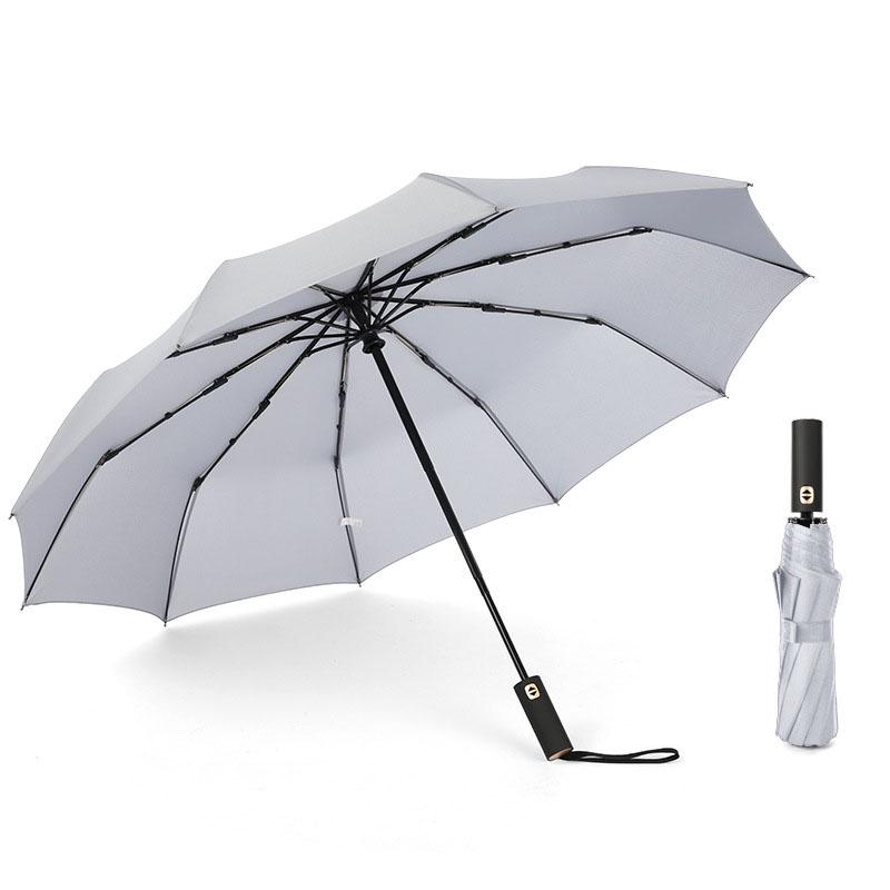 Automatic Umbrella Rain Women Men Folding UV Sun Transparent Sunshade Umbrella,splicing
