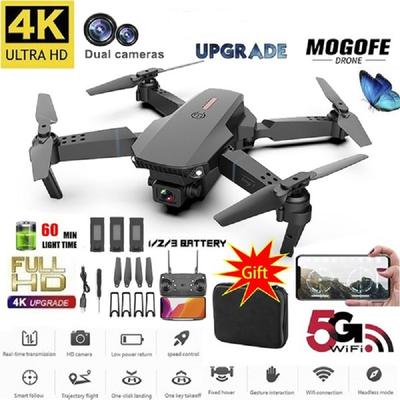 2025 New Remote Control Drone 4K HD Single/Dual Camera WIFI FPV Helicopter RC Quadcopter Selfie RC Drone Foldable Quadcopters Gift Toy