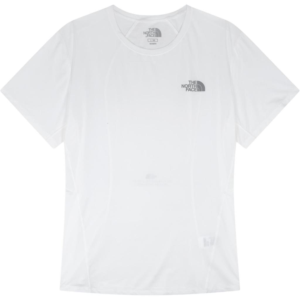The North Face Velo Run Reflective Logo Crew Neck Short Sleeve Running T-Shirt Women Tops NT7US33K