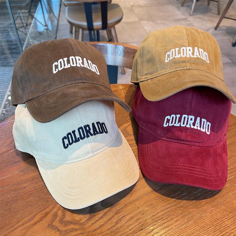 Big face suitable hat trendy brand baseball cap men's wide brim soft top cap women's autumn and winter