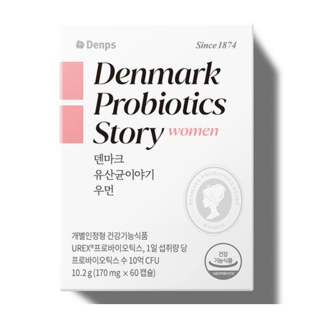 

Denps Denmark Пробіотики Story для жінок – 60 капсул для травлення та імунного здоров я жінок 1 box