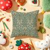 WWilliam MMorris Floral Pillow Case Plush Fabric Soft DoubleSided Printed Sofa Warm Winter Home Gift Cushion Cover