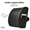 Car Lumbar Support Cushion Memory Foam Waist Pillow Auto Seat Back Cushion for Car Chair Home Office