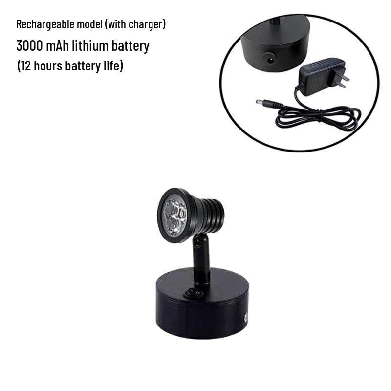 Wireless Jewelry Display Spotlight with Battery