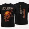 Sepultura Μπλουζάκι Beneath The Remains 1989 Thrash Death Metal Groove Metal Καλοκαιρινό Βαμβακερό Ανδρικό Γυναικείο Τοπ Μπλουζάκι Streetwear Casual