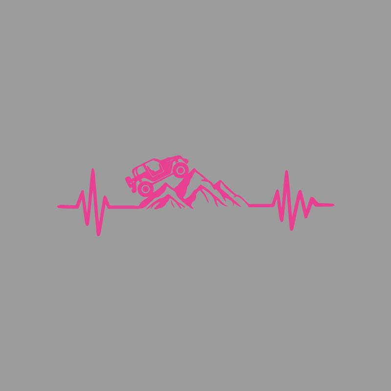 

Heartbeat Cross-Country Mountain Bike Creativeandfunny Stickers For Cartoon Fansandloverhigh Quality For Car Trucks Motorcycles S