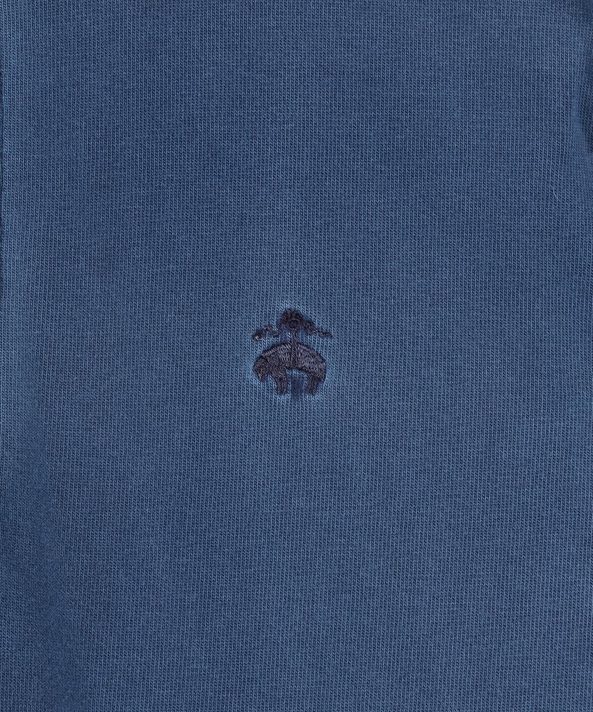 BROOKS BROTHERS Garment Dye Rugby Shirt (Navy) (Bbntmm7488Qfs)