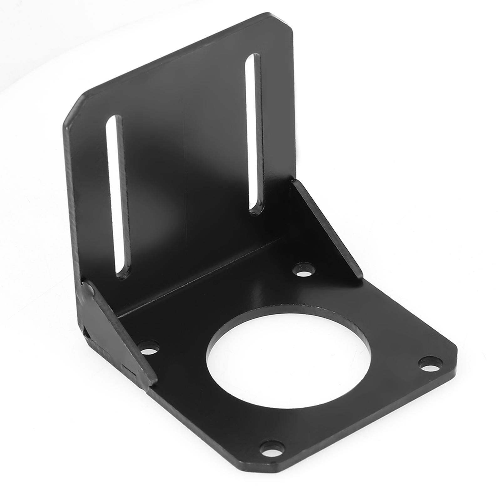 

1 шт. Черный держатель кронштейна из нержавеющей стали для шагового двигателя NEMA23 57