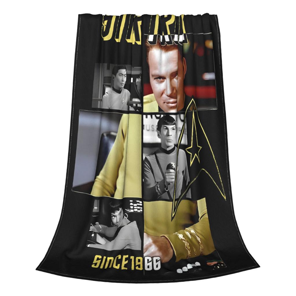 Stars Treks Film Blanket Multi-size Super Soft Cozy  Throw Blankets for Sofa Couch and Bed