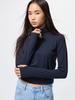 Uniqlo Airism SofT Dlouhý rukáv s polovičním zipem