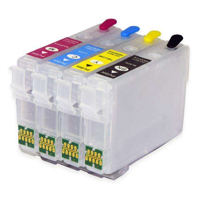 Ink Cartridge - Boma-team - T2991 - Refillable - Compatible Epson - Auto-reset Chip