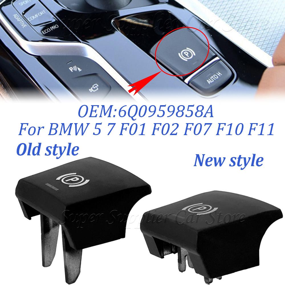 For BMW 5 7 F01 F02 F07 F10 F11 F18 F30 520 523 730 2009-2017 Handbrake Parking Brake Auto P /Auto Hold Button Cover 61312822518