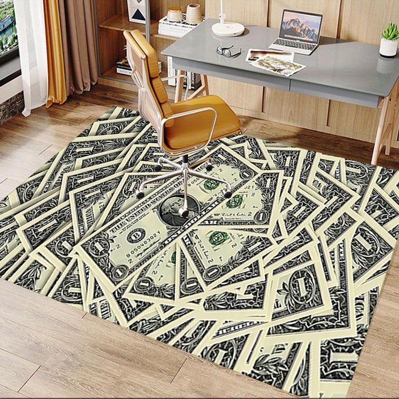 1 Stück Dollar-Banknote Extra Groß Rutschfester Boden Teppich, Büro, Familie, Schlafzimmer Großer Bereich Teppich Innen Teppiche, Lebendige Farben