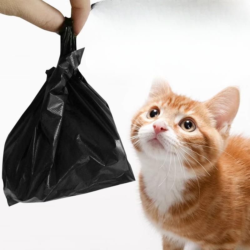 Cat Poop Bags Garbage Bagspoop Bags Disposable Thickened Mini Vest-style Mini Garbage Bags
