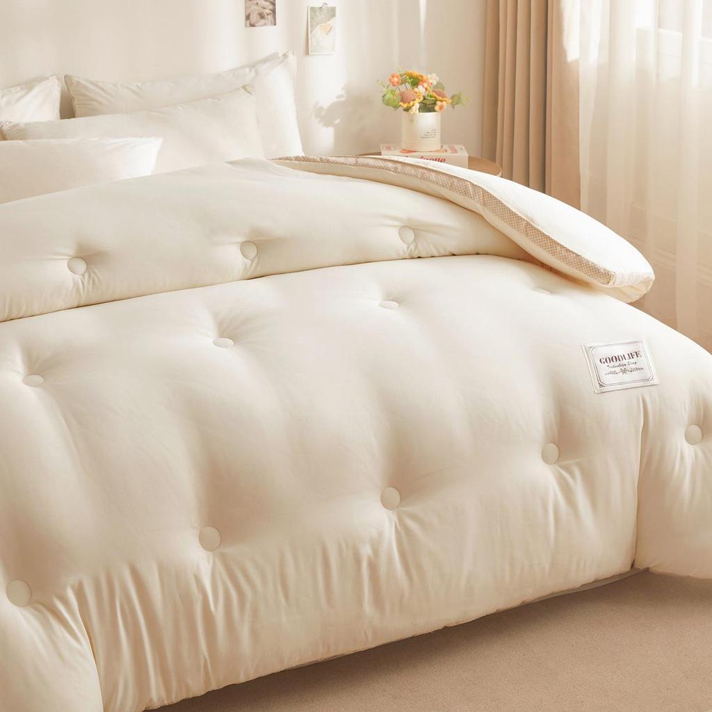 Class A Mother and Baby Soybean Fiber Quilt: Two-in-One Spring/Autumn Core & Winter Gift Quilt