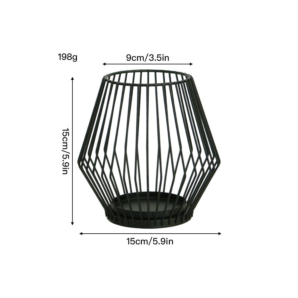 

Скандинавский золотой железный подсвечник Креативный подсвечник с полыми линиями для украшения комнаты-образца, создающий дома романтическую атмосферу. Сетчатый абажур 1Pc