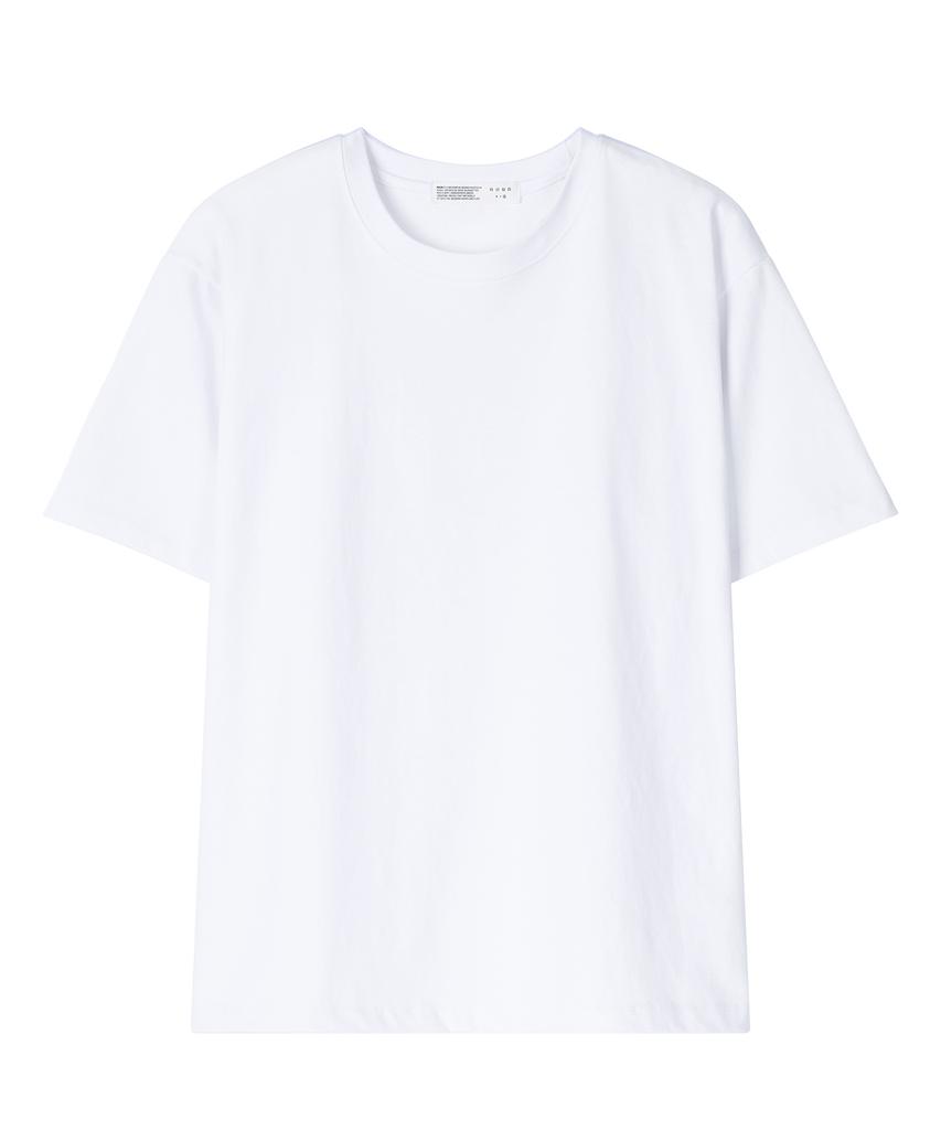 KNOUUN Soft Round T-Shirts (White)