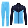 AJ Tracksuit Set Long Zip Football Training Suit No Team Men Women Sportswear