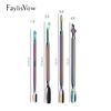 Nail Art Cuticle Pusher Double-end Finger Cuticle Manicure Stainless Steel Dead Skin Remover Trimmer