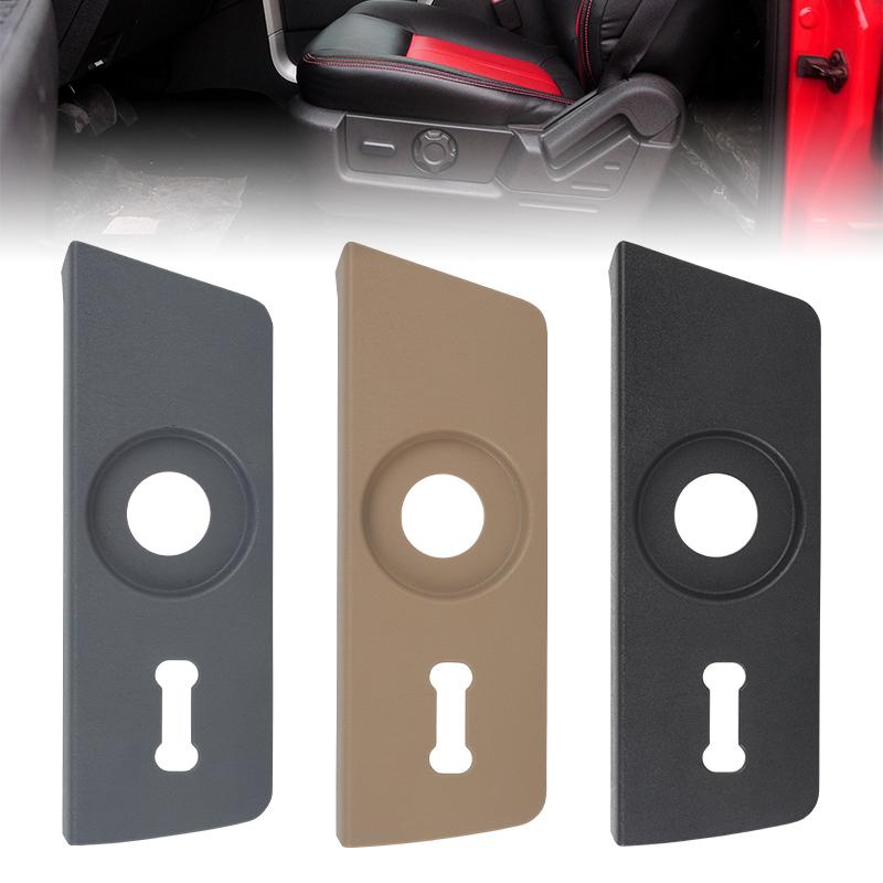 Front Left Driver Seat Trim Bezel Panel For Ford F150 F-150 2011 2012 2013 2014 Seat Switch Shield Housing Replace Part